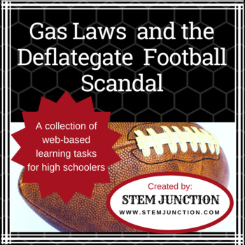 Preview of Gas Laws and the Deflategate Football Scandal (Great for Distance Learning)