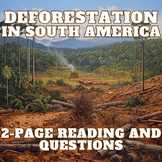 Deforestation in South America: 2-Page Reading and Questions