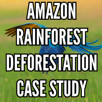 Preview of Deforestation in the Amazon Rainforest - Readings and Worksheet