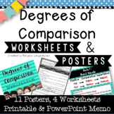Degrees of Comparison Posters and Worksheets