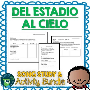 Preview of Del Estadio Al Cielo by Morat Spanish Song Study + Google Activities