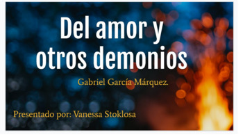 Preview of Del amor y otros demonios de Gabriel García Márquez.