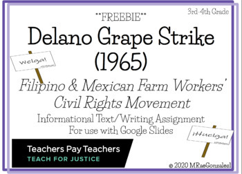 Preview of Delano Grape Strike (1965) (Cause and Effect) *FREEBIE*