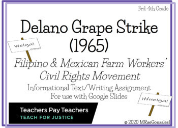 Preview of Delano Grape Strike (1965) Filipino and Mexican Farm Workers: Passages/Writing