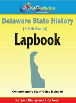 Preview of Delaware State History Lapbook / Interactive Notebook - EBOOK