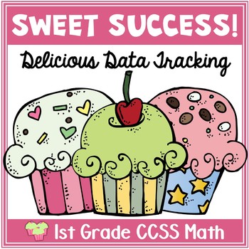 Preview of CCSS Math Data Tracking Sheet | First Grade | Student Tracking System