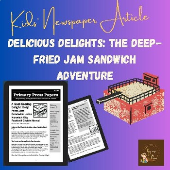 Preview of Delicious Delights: The Deep-Fried Jam Sandwich Adventure | Kid's Eng READING
