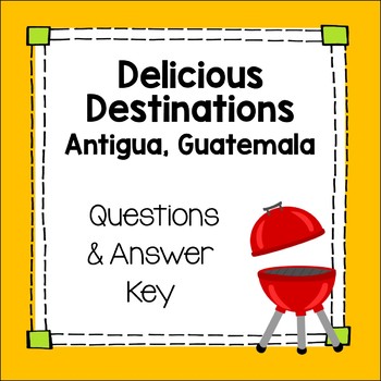 Preview of Delicious Destination Antigua Guatemala Movie Guide in English Culture Sub Plan