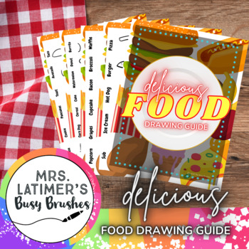 Preview of Delicious Food Drawing Guide