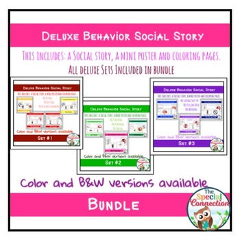 Deluxe Behavior Social Story: No Pinching by The Special Connection