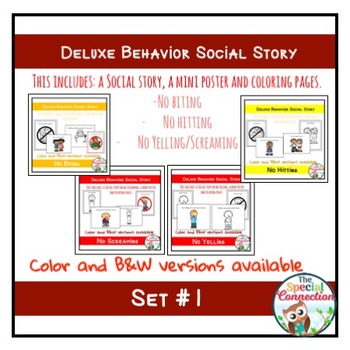 Social Stories: Behavior Edition Set 2 by The Special Connection