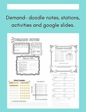 Demand Activities and Notes