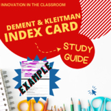 Dement & Kleitman Review Index Card with G.R.A.V.E. Evaluation