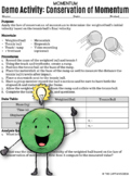 Demo Activity: Conservation of Momentum