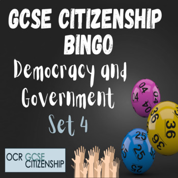 Preview of Democracy & Government Bingo Cards ( Set 4 of 4)
