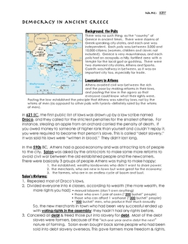 greek government worksheet