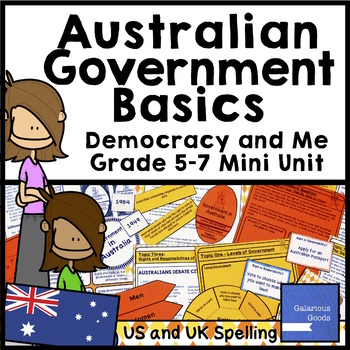 Preview of Australian Government Basics Mini Unit