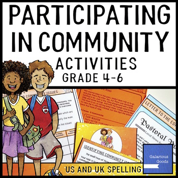 Preview of Community - Participating in Communities - Lesson Activities