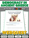 Democracy in Ancient Greece - Webquest with Key (Google Do