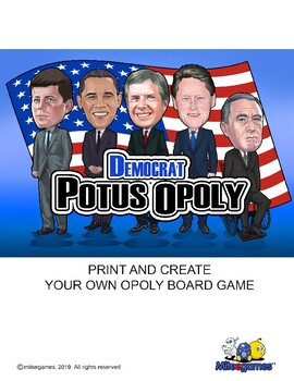 Preview of Democrat POTUS Opoly (monopoly)