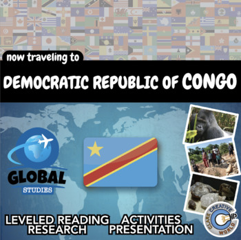 Preview of Democratic Republic of Congo - Global Studies - Reading, Slides & Digital INB