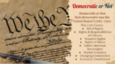 Democratic or Not: U.S. Constitution (with Kentucky Slides