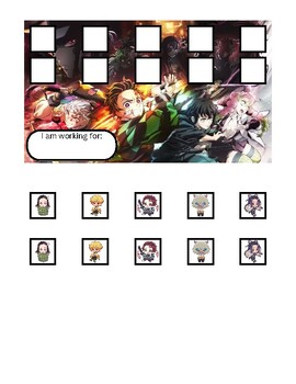 Preview of Demon Slayer token boards
