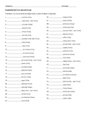 Demonstrative Adjectives Practice (editable)