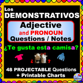 Demonstrative Adjectives Spanish Demonstrative Pronouns QU