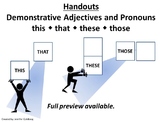 ESL: Demonstrative Adjectives and Pronouns: This, That, Th