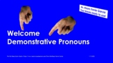 Demonstrative Pronouns in English (3a)