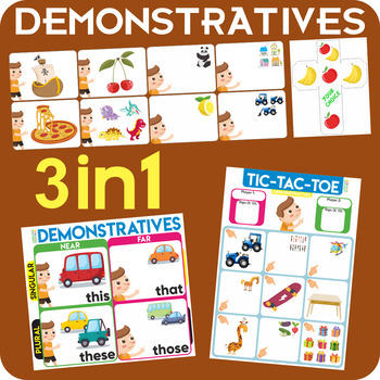 Preview of Demonstratives 3in1