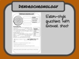 Dendrochronology Worksheet