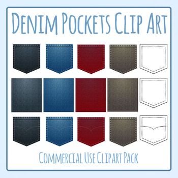 Denim Jeans Pocket Stock Vector Illustration and Royalty Free Denim Jeans  Pocket Clipart