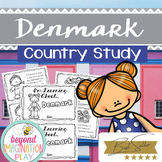 Denmark Country Study *BEST SELLER* Comprehension, Activit