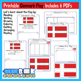 Denmark Flag Activity | Danish Flag Craft Differentiated (