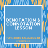 Denotation & Connotation Lesson