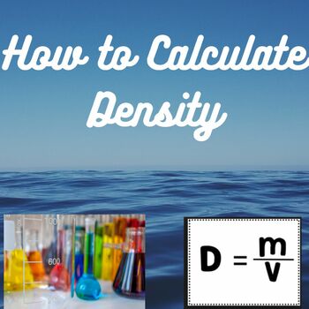 Preview of Density Solving for D=m/v Fun and Engaging Labs for Middle School Science