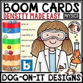 Relative Density BOOM Cards Worksheet Digital Task Cards S