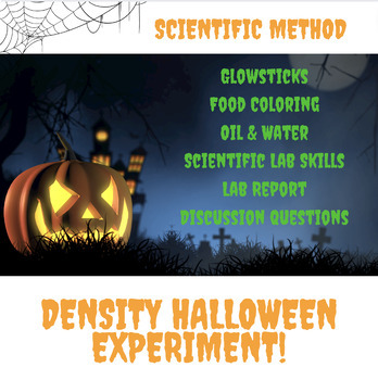 Preview of Density & Buoyancy Halloween Experiment for Physical Science: Scientific Method