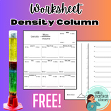 Density Column Worksheet