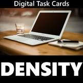 Density Digital Task Cards Activity (Distance Learning)