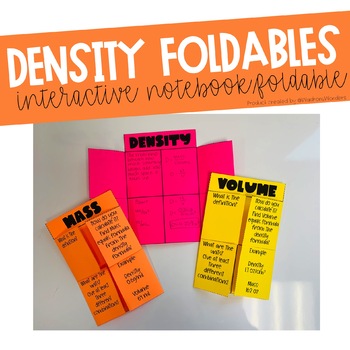 Preview of Density Foldable