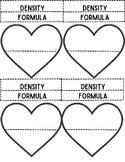 Density Formula Heart Foldable