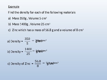 volume calculator calculus from density and mass