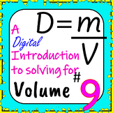 Density Math: A Introduction to Solving for Volume - Digit