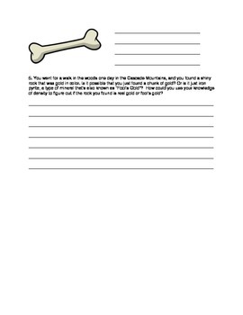 Density Practice Worksheet by Resources for Scientists in Training