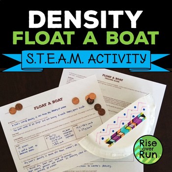 Preview of Density STEAM STEM Boat Activity