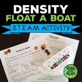 Density STEAM STEM Boat Activity