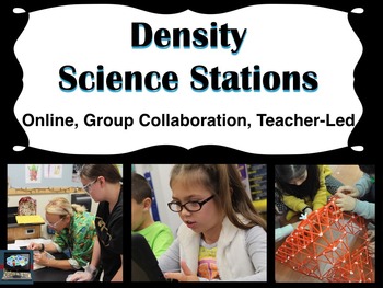 Preview of Density Science Stations (online, group collaboration, teacher-led)